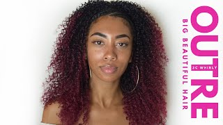 Wig Review: Outre Quick Weave Big Beautiful Hair - 3C Whirly Dr425