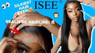 Iseehair Best Silkiest Straight Lace Front Wig!! | Wig Review