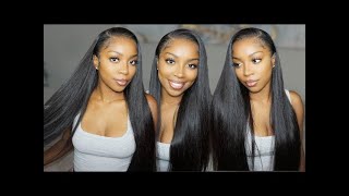 Is That Your Real Hair? Unbelievable Natural Looking Wig Isee Hair Crown Series Silky Straight Hd