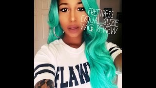A Pop Of Color! Freetress Equal Suzie Wig Review