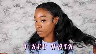 Isee Hair U Part Wig Install | Easy Glueless Wig Install