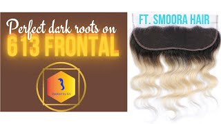 Perfect Dark Roots On 613 Frontal Hair | Beginner Friendly