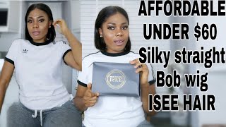 Affordable Silky Bob Wig Under $ 60 Ft Isee Hair.