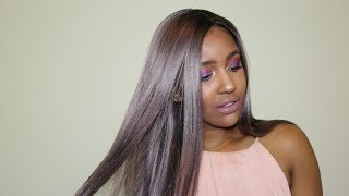 It'S A Wig Lace Gala In Grey || Divatress.Com