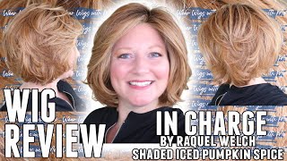 Wig Review In Charge By Raquel Welch In The Color Shaded Iced Pumpkin Spice