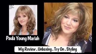Paula Young Mariah Wig Review Color Sf  12/28 Honey | New Paula Young Wig Review