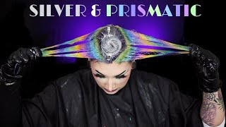 Prismatic And Silver Hair Color!