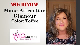 Mane Attraction Glamour Wig Review | Toffee | Denise Sheets