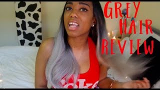 Grey Wig Review (Aliexpress)