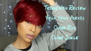 Triple Wig Review: Vella Vella Alexis, Outre Joelle, And Outre Roz