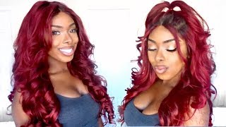 Dye Weave Red Without Bleaching | Aliexpress Recool Hair Review