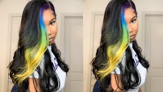 Let’S Play  Custom Color Wig For $30  Bobbi Boss Gabby/ Fhrainbow| Sawlife