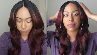 Perfect Fall Color! Model Model Deep Invisible Part Lace Front Wig "Tana" Soh995130 | Sist