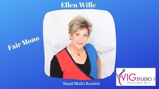 Ellen Wille Fair Mono Wig Review | Sand Multi Rooted | Crazy Wig Lady