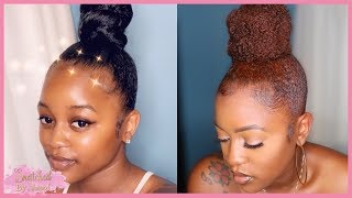 How I Color My Natural Hair Without Bleach Or Dye!!