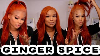 Alicoco Ginger Hair Wig  Install & Review | Aliexpress Wig