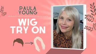 Paula Young Wig Try On (#A2803 Sierra Whisperlite Color 101 Platinum)