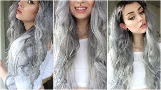 How To: Dark Grey/Silver & Black Roots | Evelina Forsell