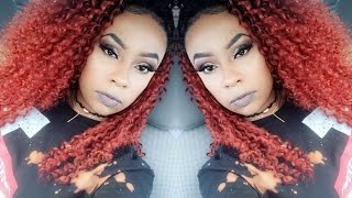 Bomb Curls And Color! | Outre Half Wig- Dominique