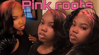 Step By Step: Pink Roots Arrogant Tae Inspired Wig Install (Amazon Wig) Dorabeauty || Moniqué Wright