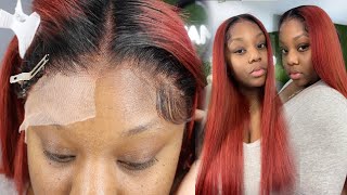 No Bleach Or Dye Needed || Pre-Colored Wig Install || Ywigs