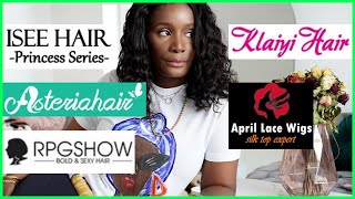 The Wig Battle | Never Sponsored | Rpg Show, April Lace Wigs, Isee Hair, Asteria Hair, Klaiyi Hair