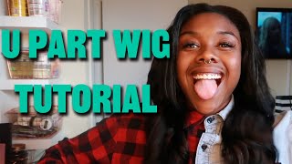 How To Make A Make A U-Part Wig || Isee Hair | Destuhneetv