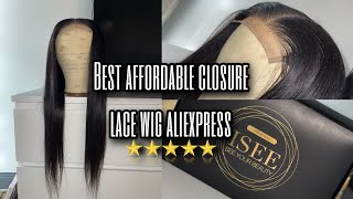Best Affordable Closure Lace Wig Aliexpress Ft. Isee Hair