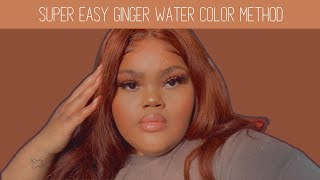 Beauty Forever Wig Transformation | Ginger Hair | See Two Methods: Traditional And Watercolor