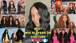 Best Wig/Hair Review Channels To Watch| Learn How To Slay Your Wig Human Or Synthetic ‼️