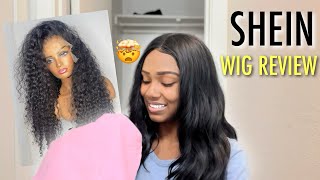 Shein Deep Wave 13X4 Wig Hair Review + Unboxing (The Real Mf Truth)