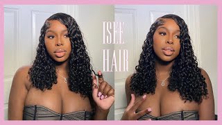 The Best Glueless Waterwave Wig For Summer Ft. Isee Hair