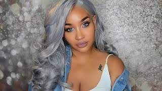 Gorgeous Ash Grey Wig For Under $50| Hairspells.Com