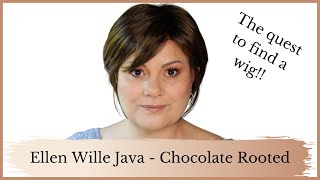 Ellen Wille Java Chocolate Rooted | Wig Review | Search For A Wig