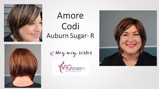 Amore Codi Wig Review | Auburn Sugar R | Denise Sheets