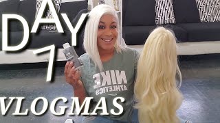 #Howto Water Color Your Synthetic Blond Wig Grey