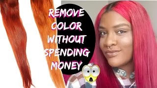 Remove Hair Color Without Bleach