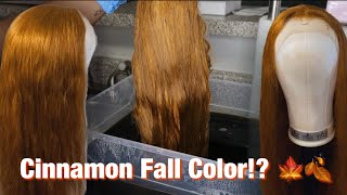 From 613 Hair To Cinnamon (Water Color Method) | Ft. Megalookhair