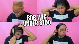 Bob Wig Install | Lace Wig Under $100 | Isee Hair