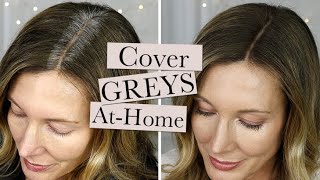 How To Cover Grey Hair (Roots) At Home!