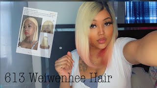 613 Lace Closure Wig Ft Weiwenhee Hair