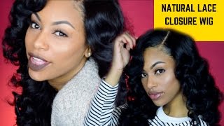 How To Make Lace Closure Wig Look Natural!