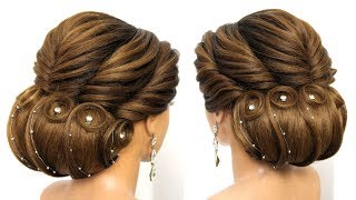 Wedding Hairstyles || Easy Hairstyles || Hairstyle || Hair Style Girl || Bun Hairstyles