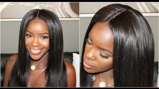 Hair Tutorial | How I Install My Lace Closure To My U-Part Wig