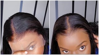 Easy Frontal Meltdown! Natural Hd Lace Frontal Wig Ft. Wigencounters