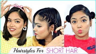 Life Hacks For Short Hair - 4 Hairstyles You Must Try | Anaysa
