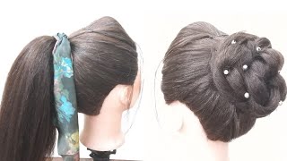 Summer Hairstyles For Medium & Long Hair || Ponytail Hairstyle & Jura Summer Hairstyle 2022