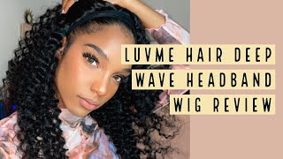 Luvme Hair Deep Wave Headband Wig Review