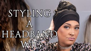 How To Wear A Headband Wig | Headband Wig Styling Tips | Jesse M. Simons