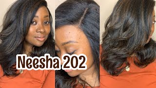 Wig Review |Outre Lace Front Wig Neesha 202| Beginner Friendly  Color S1B/30